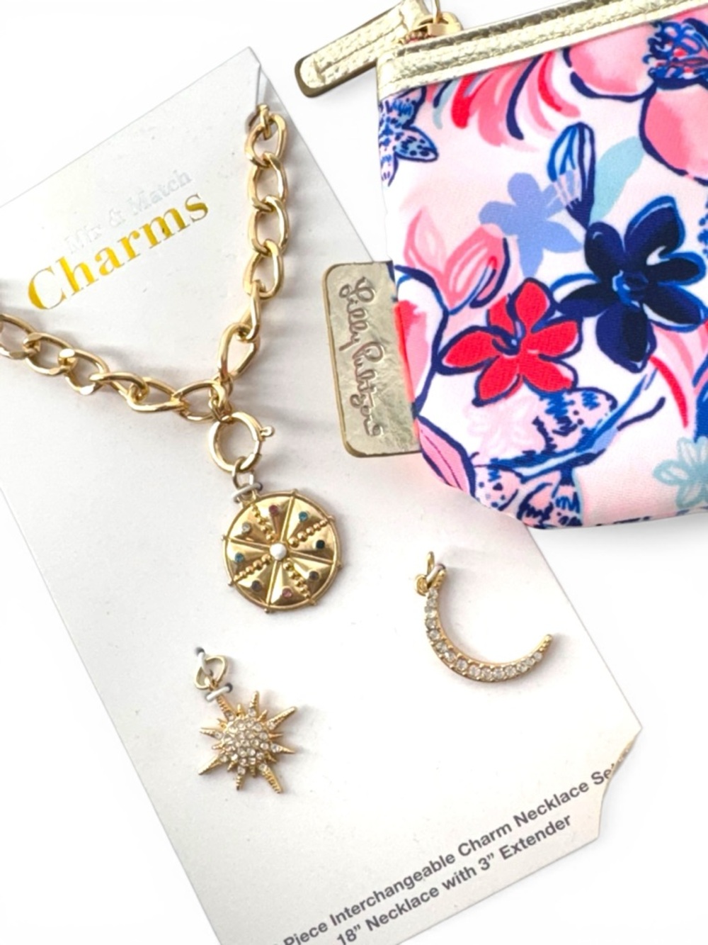 Bundle🛍️ Lilly Pulitzer Accessory Floral Wristlet Nutraceuticals Jewelry - Picture 6 of 11